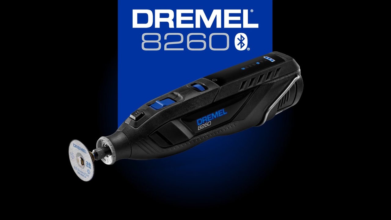 Dremel 8260 Outil rotatif sans fil, 2x batterie Lithium-Ion 12V