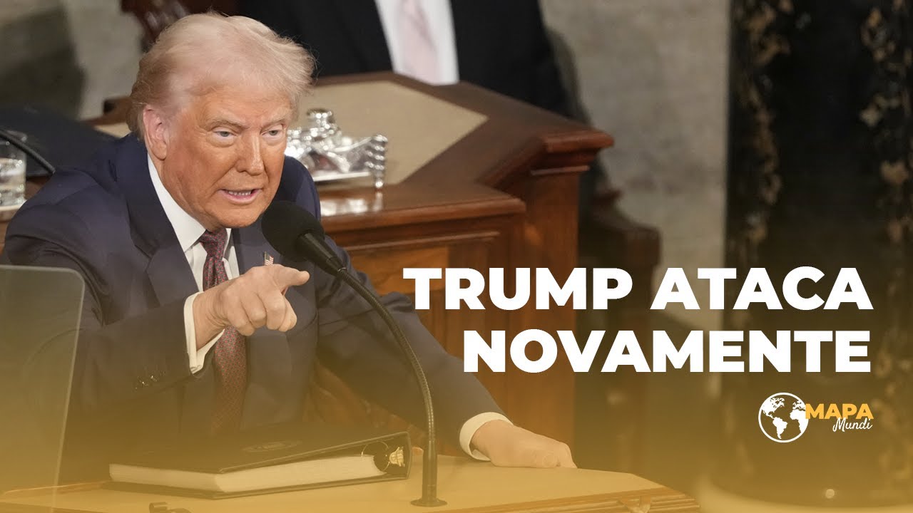 🌎 Mapa Mundi:  Donald Trump faz mais ameaças e aplica novas tarifas sobre aliados