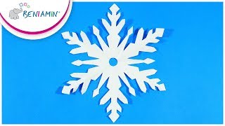 Śnieżynka DIY - Zrób to sam - Płatki Śniegu | Beniamin