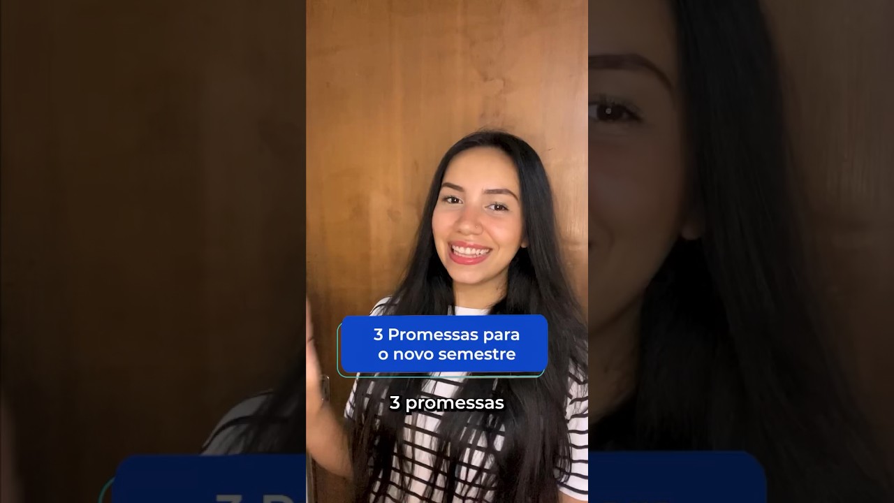 Então dá play no vídeo e veja algumas promessas para colocar em prática nesse período ✨#Indicaê