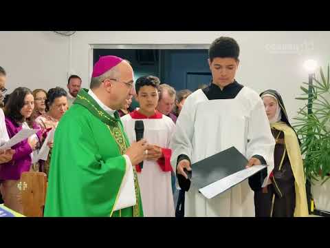 Coagru Informativo - Novena de Santa Terezinha do Menino Jesus em Ubirtã recebe o Bispo Diocesano