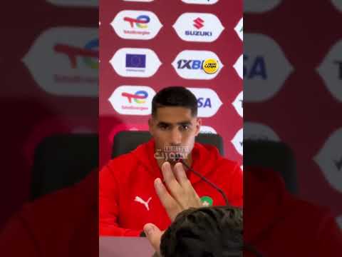 حكيمي: "كنت باغي نكون حاضر فالكان ببلادي والقرار بيد المدرب"