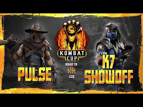 Pulse (Erron Black) vs K7 Showoff (Sub Zero) | #KombatCup Road To LCQ | MK11