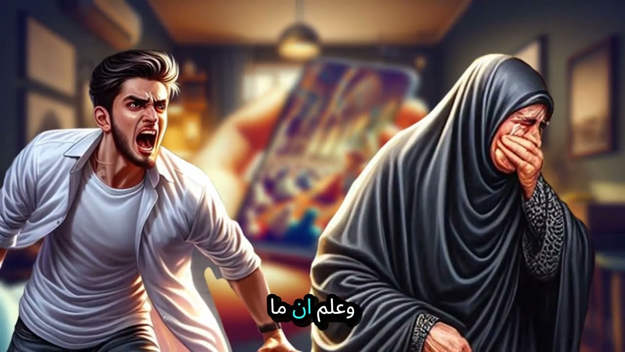 الشاب الذي تعرض للفقر بعد الثراء | آثار بر الوالدين