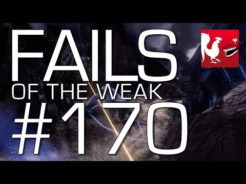 Fails of the Weak: Ep. 170 - Funny Halo 4 Bloopers and Screw Ups! | Rooster Teeth