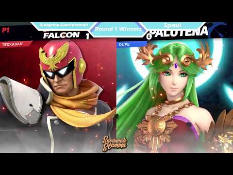Savannah Slamma 78 ROUND 1 - Bingleton Coochiesmith (Captain Falcon) Vs.Spaul (Palu) SSBU Tournament