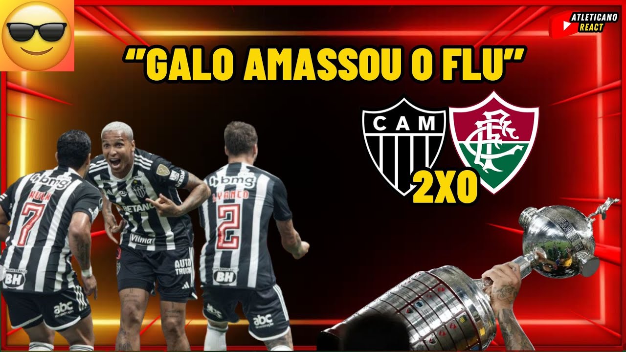 MÍDIA DE TODO BRASIL SE RENDE AO GALO! ''GALO ATROPELOU'' ATLÉTICO MG 2 X 0 FLUMINENSE NOTICIAS GALO
