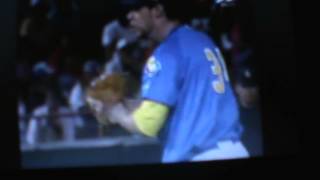 WBC-Nosso Pitcher Murilo Gouvea faz comentarista tirar o chapéu. Fecha o sexto inning.