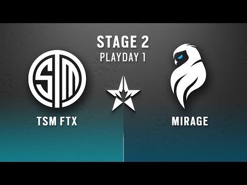 TSM FTX vs Mirage // North American League 2022 - Stage 2 - Playday #1