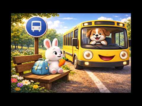 🎶 Autobuzul Animăluțelor 2 🚍 | Cântec vesel pentru copii | Cântece educative | Ham-Ham