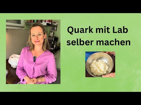 Quark selber machen mit nur 2 Zutaten