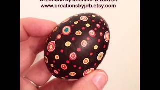 Pysanky Egg in Process