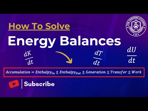 How To Solve Energy Balances Easily | Chemical Engineering Explained