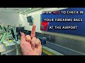 How NOT To Check In With Firearms At The Airport