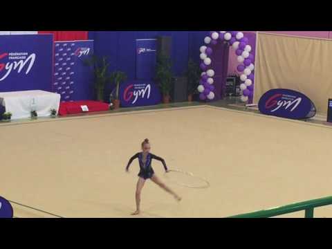 Championnat de France Elite junior 2017 - Hélène Karbanov cerceau