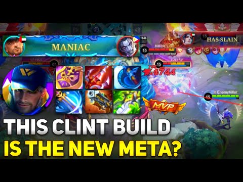 THIS CLINT BUILD IS THE NEW META? | INSANE DAMAGE - MLBB