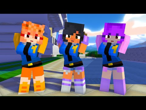 SUPER IDOL COPS APHMAU FRIENDS KC, APHMAU, ZOEY - MINECRAFT ANIMATION #shorts