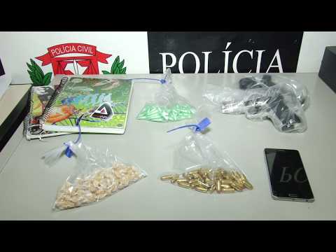 Homem é preso com drogas e armas no Cervezão