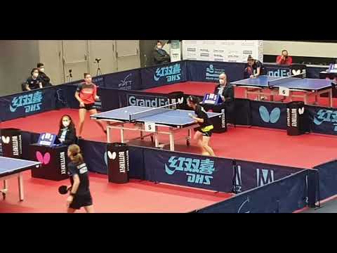 WTT Youth Metz 2022, U19 R32 - Andreea Teglas vs Ser Lin Qian