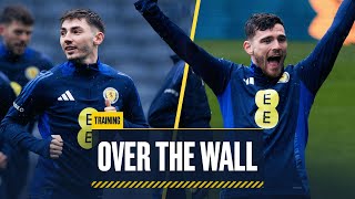 Rondos In the Hampden Rain 😂🌧️️ | Over The Wall | Scotland National Team