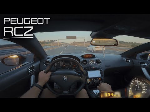 PEUGEOT RCZ 1.6 THP 156 HP - POV Test Drive I 4K