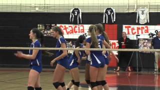 Los Altos at Los Gatos Girls Volleyball