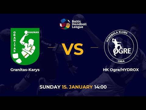 BHL 22/23: Granitas-Karys - HK Ogre/HYDROX