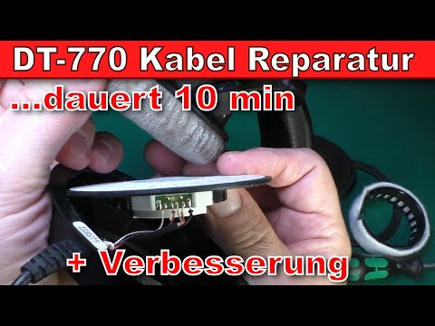 Beyerdynamic DT-770: Kabel in 10 min repariert und verbessert