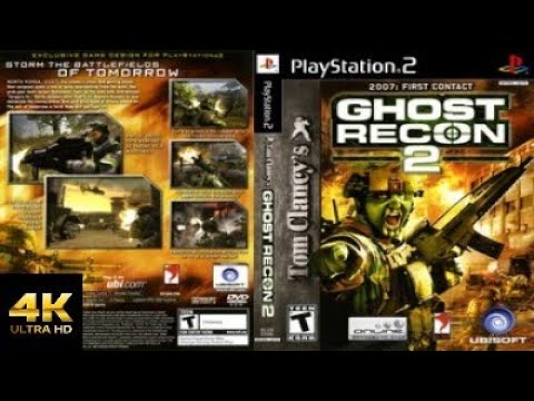 Ghost Recon 2 | PS2 version in 4K60 |Elite Difficulty| Longplay Full Game Walkthrough No Commentary