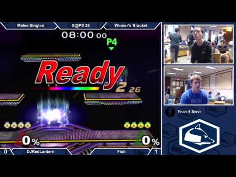S@PS 25 Melee Singles - DJRedLantern vs Fish