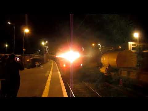 IE 071 Class Locomotive Retro 073 On The Sperry Train Seen On The Maynooth Line And At Greystones !!
