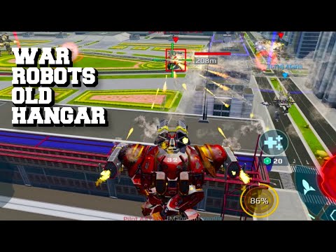 War Robots Old Hangar against P2W robots in 2023 - Is it Playable? ! #warrobots