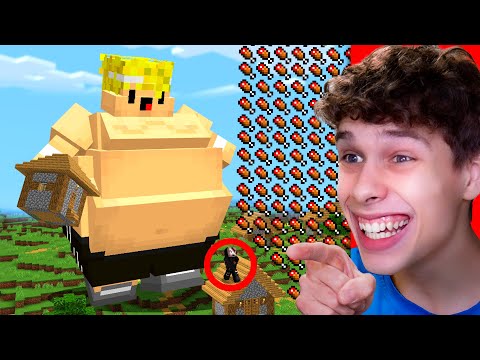I Ate My Friends in Minecraft to Troll Them!