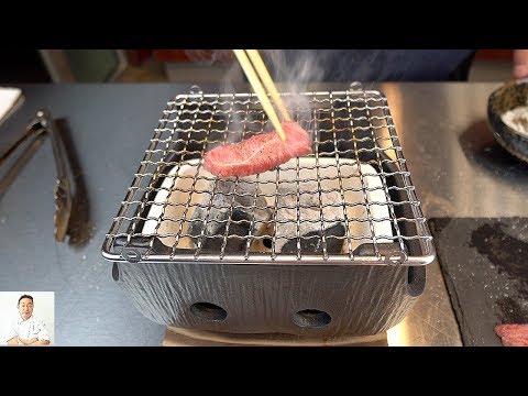 World's Best Beef On Binchotan Charcoal Grill |...