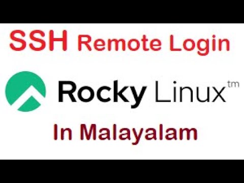 SSH login in Red Hat-based Linux systems #linux#rockylinux#malayalam#rhel#centos#linuxtutorials