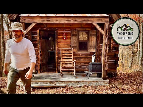 Two Years Building an ORIGINAL Off Grid Lumber Log Cabin in the Woods | Start to Finish | The Reveal