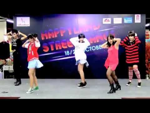 141018 Dancing Queen cover 4Minute - Whatcha Doin' Today @Happyland Street Dance (Audition)