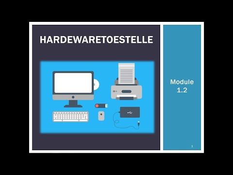 Gr 12 Mod 1.2 Deel 6 - Monitors