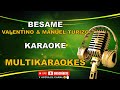 Besame Karaoke Manuel Turizo