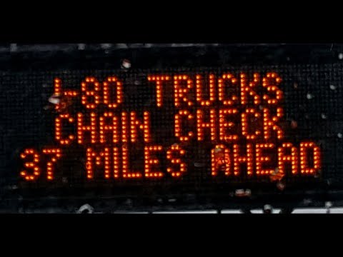 Truckee CA Snow Truck Chains Donner Summit