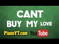 Cant buy my love - The Beatles Piano Tutorial ...