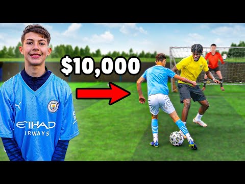 Beat Kid Kevin De Bruyne  = $10,000 (Football)