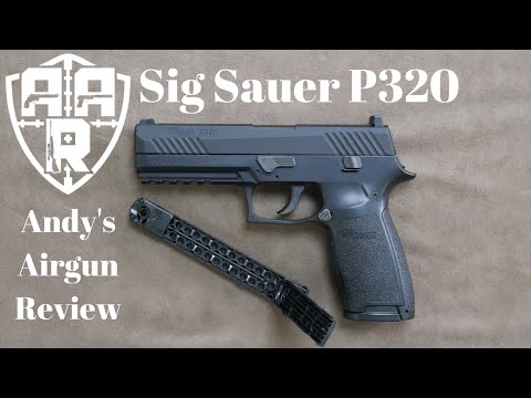 Sig Sauer P320-X Carry (Review) .177 Blowback Semi-Auto Co2 BB Pistol