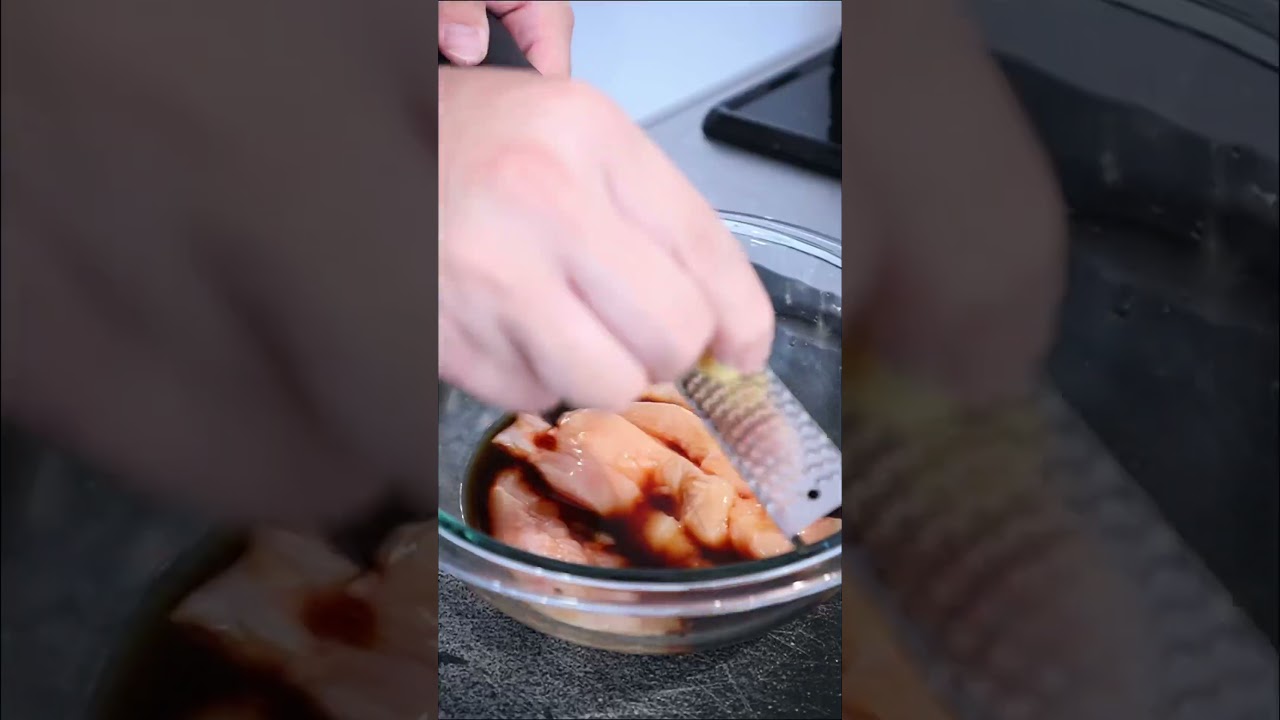 Chinese style fried chicken bowl #shorts