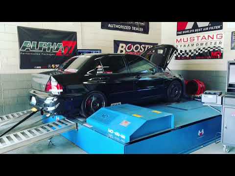 The Hochman Fabrication And Speed "Black Zenith" EVO - over 700 HP - Boostin Performance Dyno