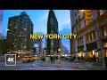 Manhattan Evening Walk New York Walking Tour 4k