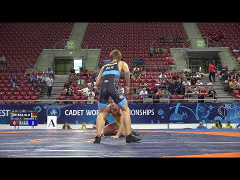 Qual. FS - 71 kg: A. VAN ZIJL (RSA) v. D. DZENISENIA (BLR)