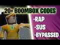 20+ ROBLOX MUSIC CODES/ID(S) (MARCH 2024) [WORKING CODES]