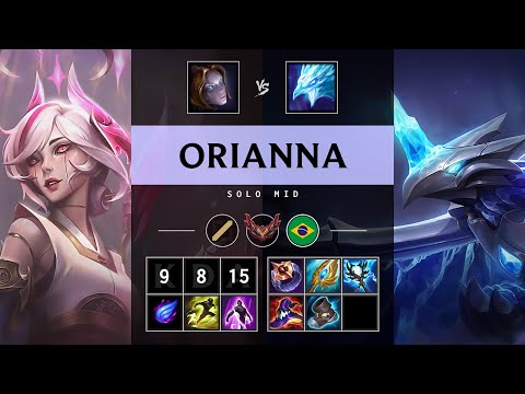 Orianna Mid vs Anivia - BR Grandmaster Patch 25.13
