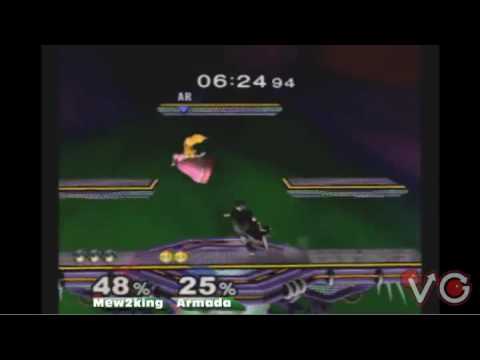 Apex 2010 - Armada (Peach) Vs. Mew2King (Marth) 5 SSBM Losers Finals - Super Smash Bros Melee